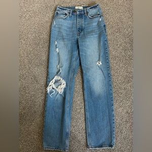 Abercrombie & Fitch High Rise Dad Jean